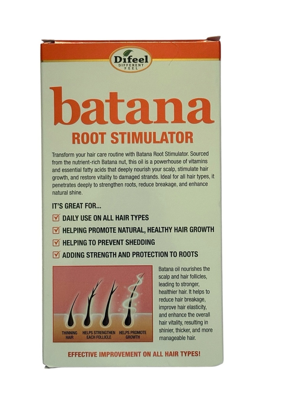 Batana Root Stimulator Hair Treatment - Orange/Brown - Picture 2 of 2